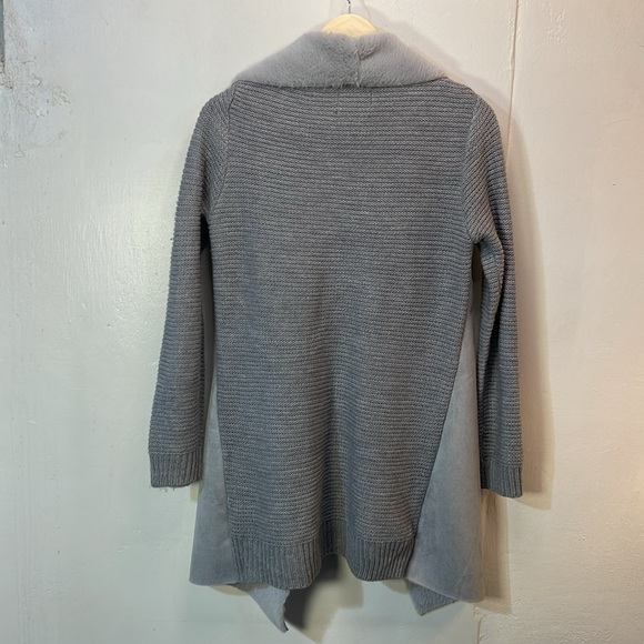 Twelfth love Long Knit & Fur Cozy Cardigan-M- #0036 - Picture 7 of 8